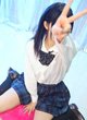 黒髪清楚な衝撃が貴方を襲う！激カワ制服美女とイチャイチャしょぉ♪